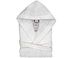 Bademantel Tom Tailor Velours Weiß-S