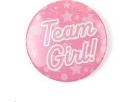 Badge small - Gender reveal team girl
