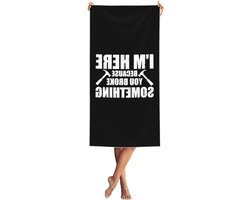 Badhanddoek - Strandlaken - Reizen en recreatie - Sneldrogend microvezel - 80 x 130 cm - Multicolor