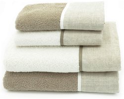 Badhanddoeken Set - Zachte Handdoeken - Dagelijks Gebruik - 100% Katoen Satijn - 2 Maten - Verschillende Kleuren