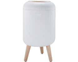 Badkamer afvalbak met drukmechanisme 9L LIMO