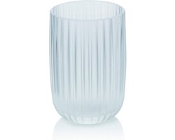 Badkamer Beker - Drinkbeker Houder - Tandenpoetsen Mondverzorging - Duurzaam Acryl Materiaal - 8 X 12 mm - Transparant