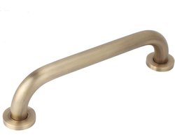 Badkamer Handgreep - Antislip Handgreep - Verbeterde Veiligheid - Massief Messing - 33 cm - Geborsteld