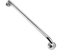 Badkamer handgreep - Veiligheidssteun muur - Extra steun bieden - Roestvrij staal - 50 cm - Zilver