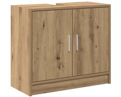 Badkamer kast | Badkamermeubel Artisan Eiken 63 x 29 x 55 cm Bewerkt hout