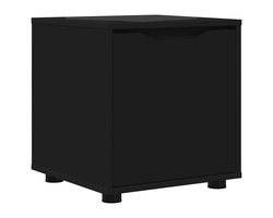 Badkamer kast | Badkamermeubel Zwart 40,5 x 40 x 44 cm Bewerkt hout