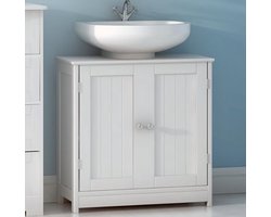 Badkamer meubel | Wasbak | Klassiek | Hout | Wit