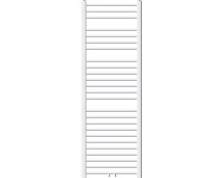 Badkamer radiator middenaansluiting 500x1500 mm wit gebogen incl. montagemateriaal LuxeBath