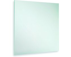 Badkamer Spiegel - Wandspiegel Vierkant - Dagelijkse Controle - Helder Glas - 40x40cm - Transparant
