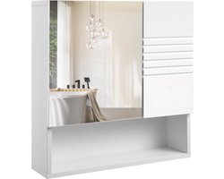 Badkamer Spiegelkast – Badkamermeubel met Spiegel en Schappen