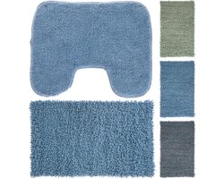 Badkamer Toiletmat set 2-delig Assorti.