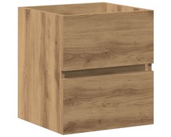 Badkamer Wastafelkast | badkamerkast | Wastafelmeubel | Wastafel onderkast Artisan Oak 41x38,5x45 cm Engineered Wood