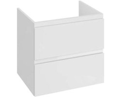 Badkamerkast - Opbergkast - Badkamer Organisatie - Modulair Ontwerp - 50 cm - Wit