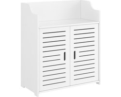 Badkamerkast Trosa opbergkast HKC 72x60x32 cm wit