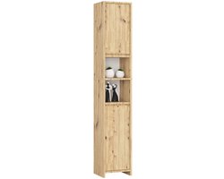 Badkamerkast UNI mit 2 Deuren / AKORD Furniture Factory / Artisan Eik / 32x180x28 cm