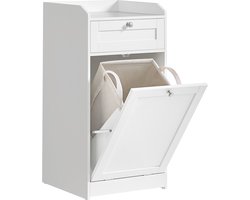 Badkamerkastje – Met wasmand 40 x 40 x 80 –2 cm