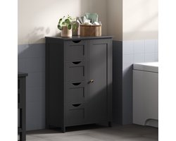 Badkamerkastje – Smal – Bijzetkastje – Handig In Kleine Ruimtes