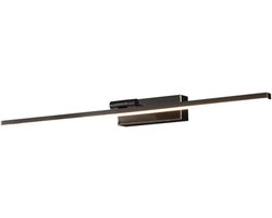 Badkamerlamp Messing - Wastafellamp LED - Spiegel Verlichting - Verstelbare Kap - 5-10 m² - Koper