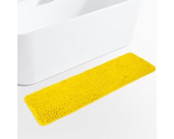Badkamermat 47 x 17 inch - Dikke Antislip Badmat voor Douche en Wastafel - Pluche en Absorberend