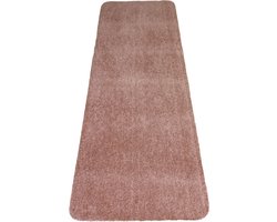 Badkamermat / loper Soft zalm oud roze 60x180 antislip