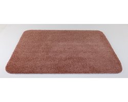 Badkamermat - WC mat Soft zalm oud roze 50x70 antislip