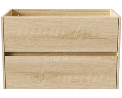 Badkamermeubel Boss & Wessing Hayat 80x46x52 cm Eiken