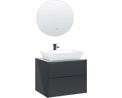 Badkamermeubelset MANZON 60 cm Grijs
