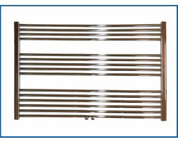 Badkamerradiator Chroom 600 x 1000 mm met Middenaansluiting
