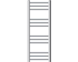 Badkamerradiator Sahara 300x800 mm chroom recht met zijaansluiting