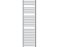 Badkamerradiator Sahara 400x1500 mm chroom met zijaansluiting