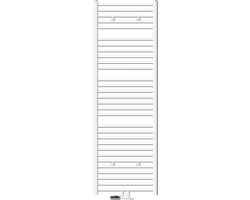 Badkamerradiator Sahara 600 x 1800 mm Wit recht + midden aansluiting
