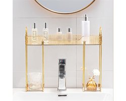 Badkamerrek, doucheplank, badkamerorganizer, badkamerrek, doucheplank-organizer, badkamer werkbladen, organizer boven de kraan, voor keuken, badkamer, goud