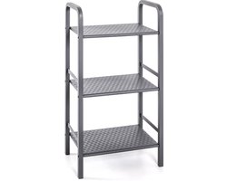 Badkamerrek – Verchroomd metaal – 3 lagen – Handdoekenrek – 40x28x81 cm – Duurzaam en ruimtebesparend design