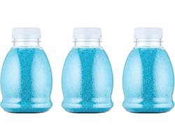 Badkaviaar Opium - 225 gram - Fles met transparante dop - set van 3 stuks - bad parels voor in bad