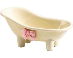 Badkuip Zeepschotel - Zeephouders - Zeepschaaltje - Badkamer Accessoires - Lekvrije Zeepkist - Zeepdoosje - Klauwpoot Design - Cute Hamster Voerbak