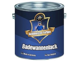 Badkuiplak voor keramiek, acryl en porselein - 2 componenten set, zwart, 1 liter