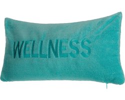 Badkussen met zuignappen en ritssluiting, zacht microvezelbadkussen - ondersteunt hoofd en nek (40 x 20 cm, turkoois) Vertaling: Badkussen met zuignappen en ritssluiting, zacht microvezelbadkussen - ondersteunt hoofd en nek (40 x 20 cm, turkoois)