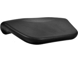 Badkussen Neksteun - Hoofdkussen Bad - Ontspanning in Bad - Waterdicht PU Materiaal - 26.5x15.5cm - Zwart