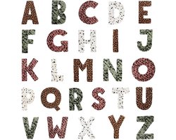 badletters groen 26 stuks - Bad speelgoed - Schoencadeautjes sinterklaas