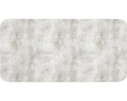 Badmat 120x60 cm - Antislip - Grijs - Beton - Verweerd - Badmatten voor badkamer - Badkamermat - Douchemat - Badkamer mat