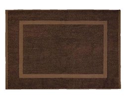 Badmat 50x70 cm van 100% katoen, wasbaar tot 95°C, antibacterieel en slijtvast