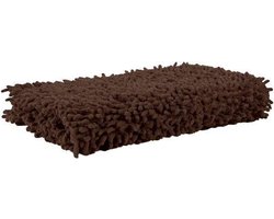Badmat 50x80 cm Chenille Pure Royal Chocolade Bruin col 1359
