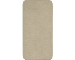 Badmat 60x120 cm - Antislip - Zandkleur - Korrelige structuur - Beton - Badmatten voor badkamer - Badkamermat - Douchemat - Badkamer mat