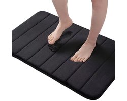Badmat 60x90 cm - Antislip - Badmat Badkamer - Dikke badmat - Douchemat - Vloermat - Waterabsorberende Badkamermat - Zachte badkamerteppich - Douchemat voor Badkamer - Geschikt voor Douche & Bad