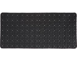 Badmat - Anti-slip - Zwart - 1 stuk - 37x82 CM