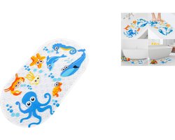 Badmat Antislip - Badmat Antislip voor in bad - Badmat 69X38M - Transparant - Douchemat Antislip voor douche - Antislipmat Douche met - Snel Absorberend - Snel Drogende