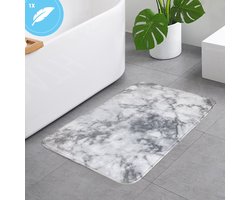 Badmat Antislip - Douchemat - Badkamermat - WC Mat - Marmer