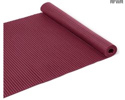 Badmat Antislip en Zacht Schuim - Bordeauxrood - 65 x 120 cm