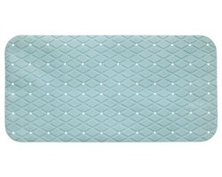 Badmat | Badkamer Mat | Douche Mat | PVC Badkleed 70 x 35 cm | Antislip | Aanrecht Zeer | Turqoise | Antislip Douchemat