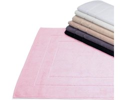 Badmat - Badkamer textiel - Zacht comfort - Dikke kwaliteit - 60 x 100 cm - Roze